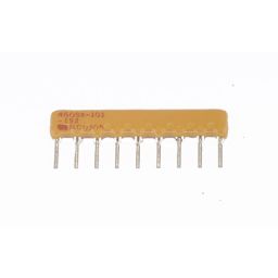 SIL/SIP resistor 1/8W 8R/9 4,7Kohm 