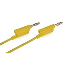 Silicone measuring lead - 1m - Yellow 