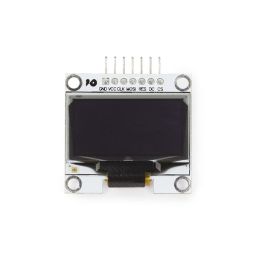 1.3” OLED display voor Arduino (SH1106 driver, SPI) 