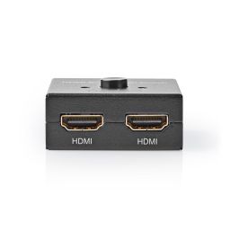 2-in-1 HDMI™ splitter & switch for 2 devices - Ultra HD 