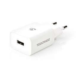 Chargeur USB - 2.4A - max 12W - Blanc 