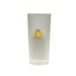 LED candle in frosted glass 